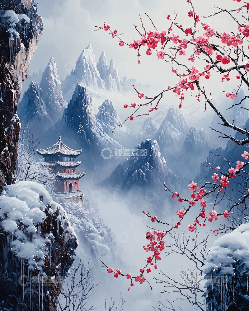 高清大图下载【趣麦麦图】水墨画