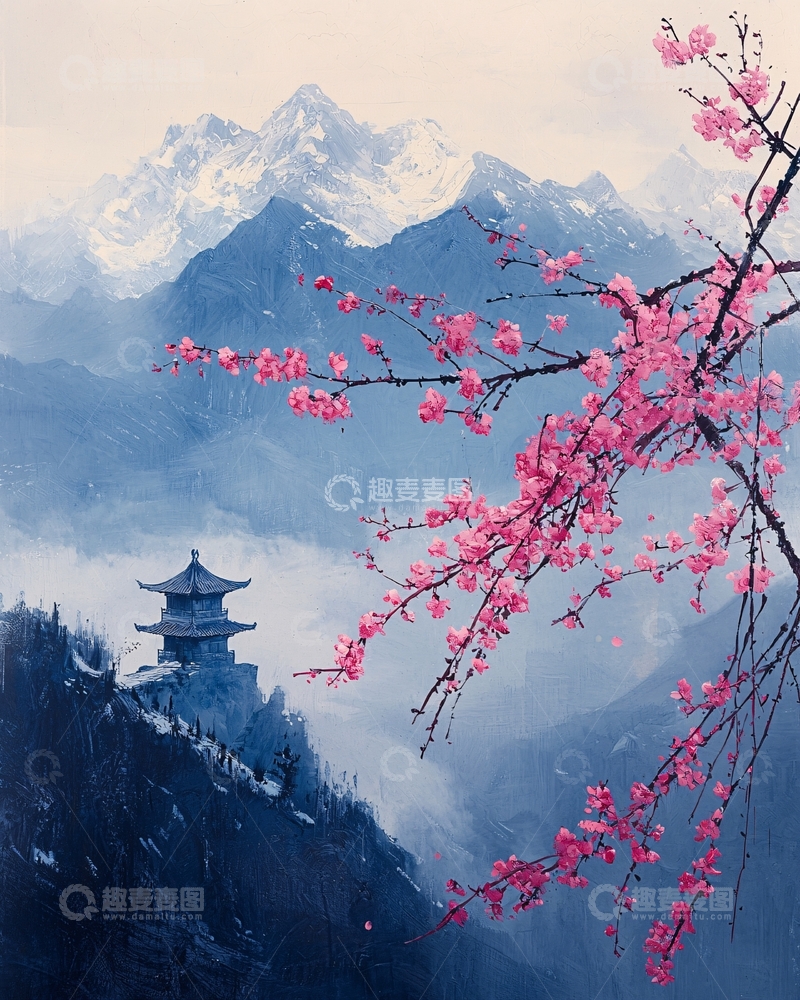 高清大图下载【趣麦麦图】水墨画