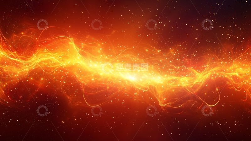 高清大图下载【趣麦麦图】火焰能量流