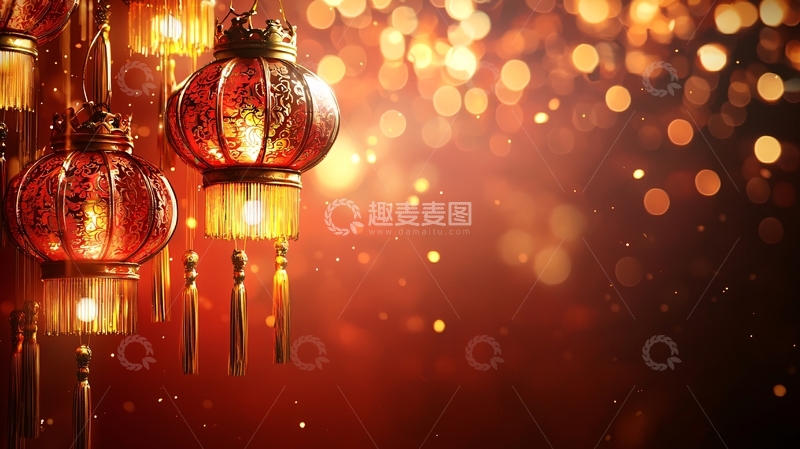 高清大图下载【趣麦麦图】红灯笼