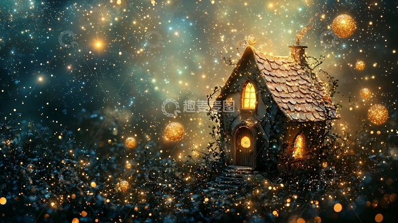 高清大图下载【趣麦麦图】梦幻小屋