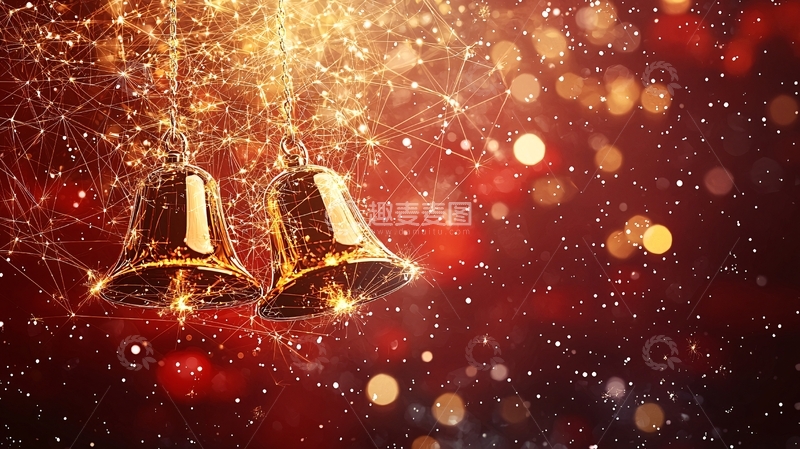 高清大图下载【趣麦麦图】金色铃铛
