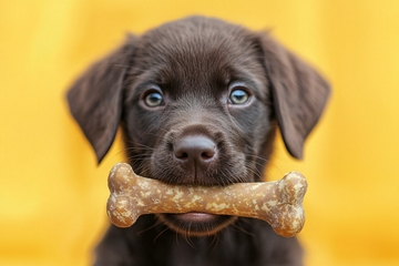 巧克力拉布拉多幼犬