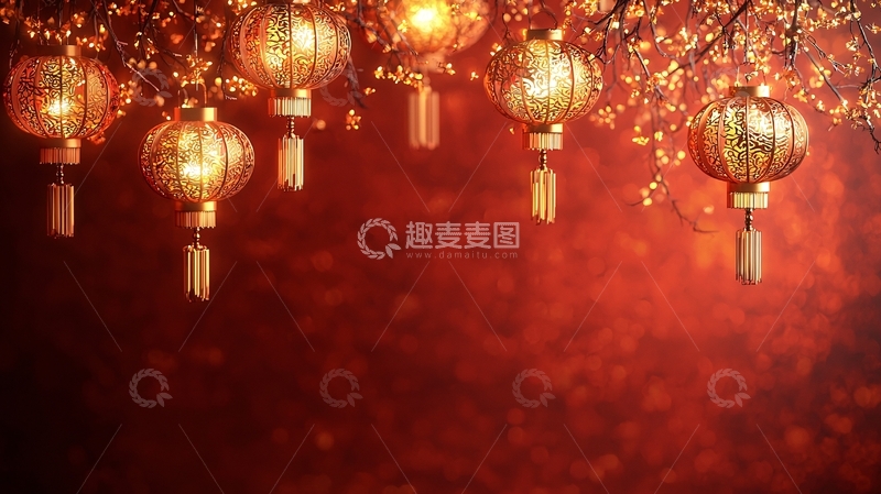 高清大图下载【趣麦麦图】红灯笼