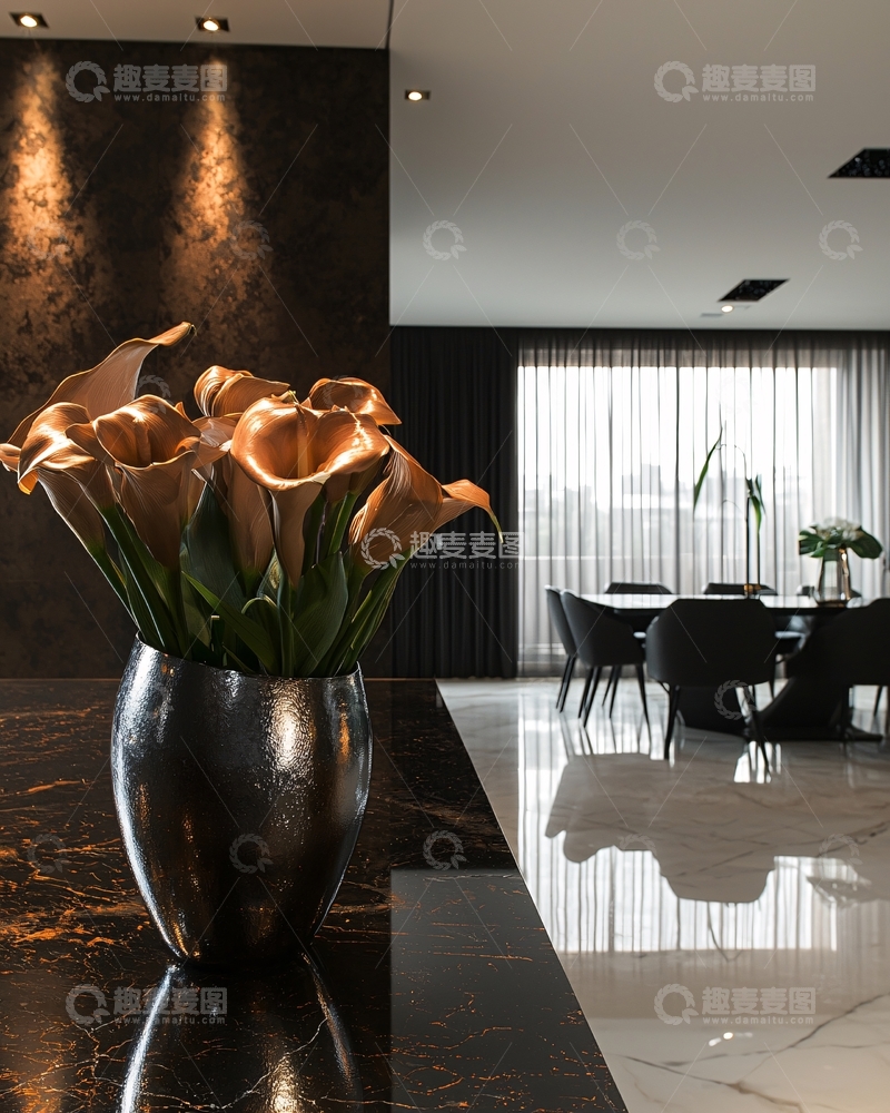高清大图下载【趣麦麦图】高端家居花艺摆设
