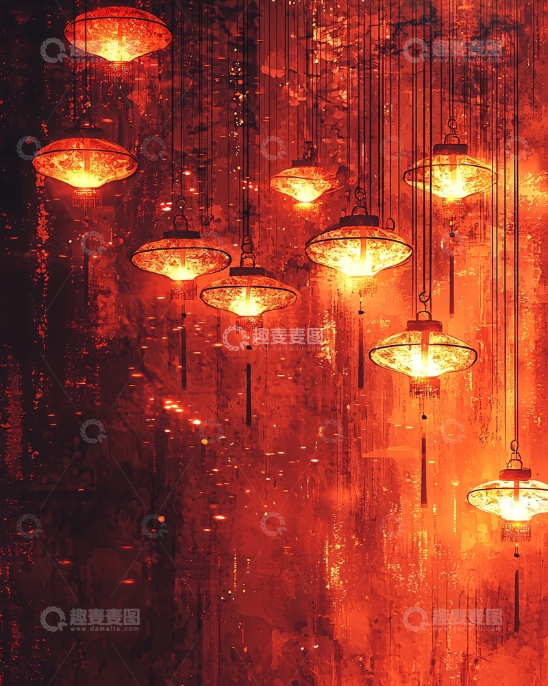 高清大图下载【趣麦麦图】红灯笼