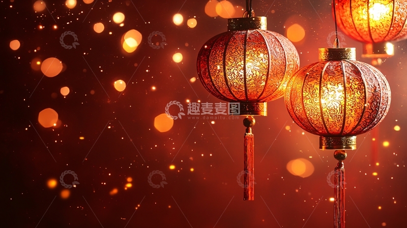 高清大图下载【趣麦麦图】红灯笼