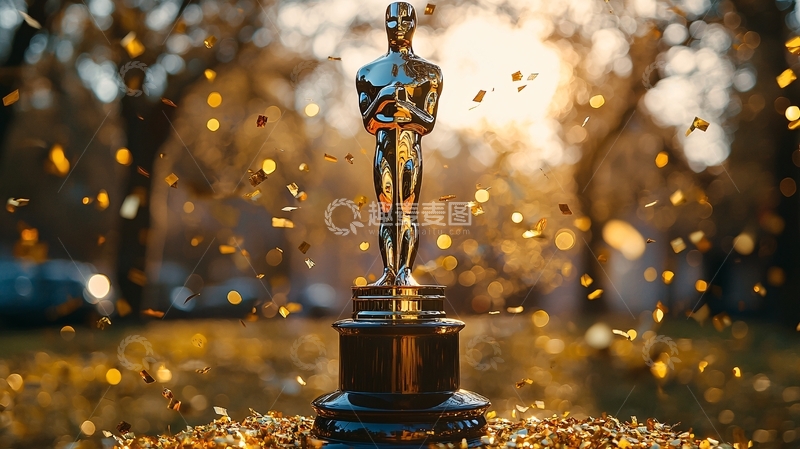 高清大图下载【趣麦麦图】奥斯卡小金人