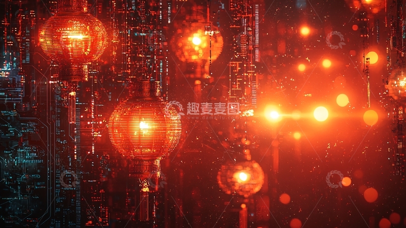 高清大图下载【趣麦麦图】红灯笼