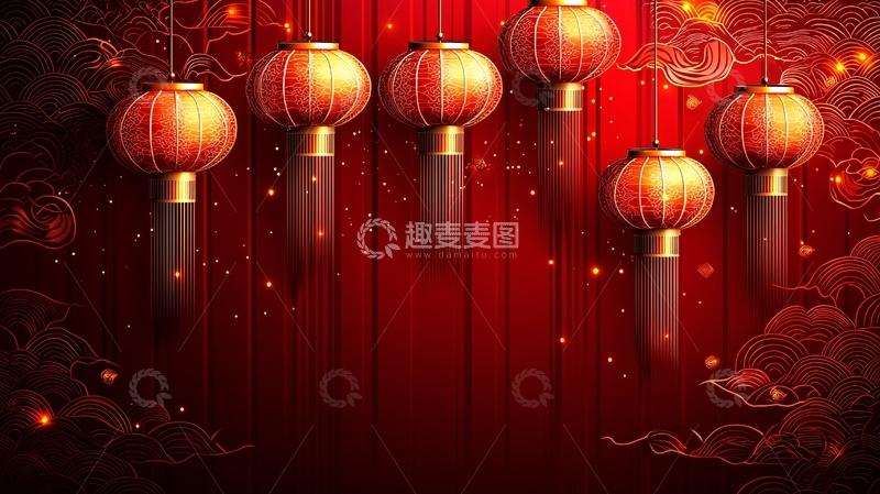 高清大图下载【趣麦麦图】红灯笼