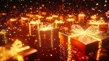 闪耀礼物雨