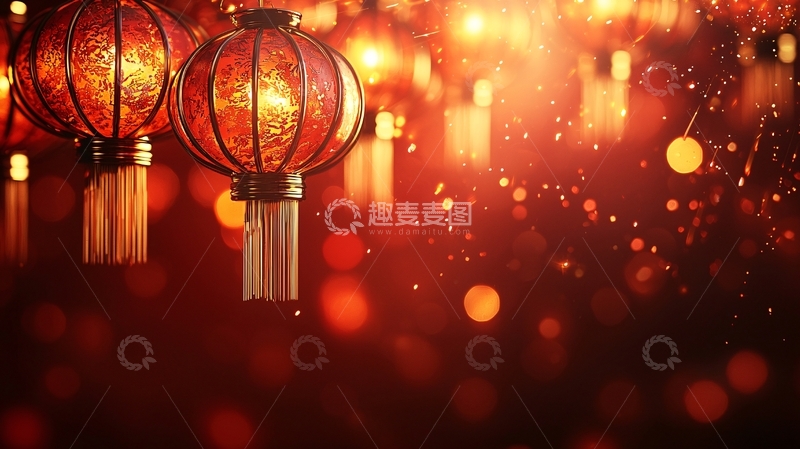 高清大图下载【趣麦麦图】红灯笼