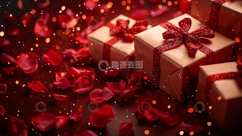 高清大图下载【趣麦麦图】情人节礼物