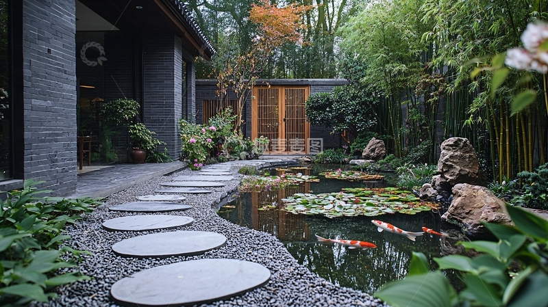 高清大图下载【趣麦麦图】庭院景观设计