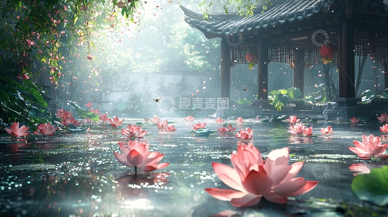 高清大图下载【趣麦麦图】水墨江南