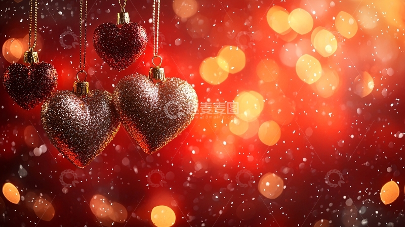 高清大图下载【趣麦麦图】爱心挂饰