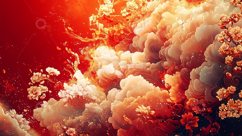 高清大图下载【趣麦麦图】火焰烟雾爆炸