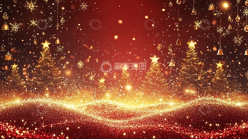 高清大图下载【趣麦麦图】圣诞节背景6
