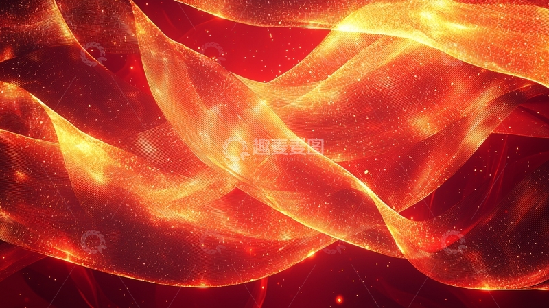 高清大图下载【趣麦麦图】流动的火焰纹理