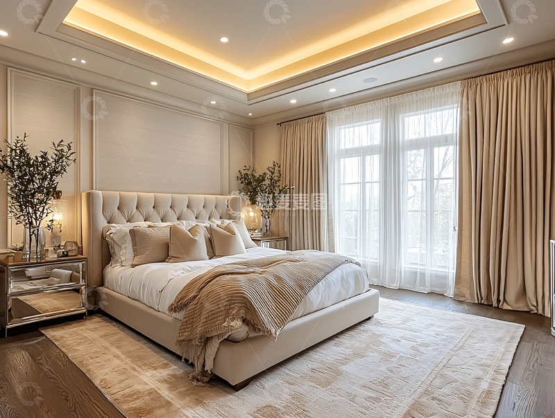 高清大图下载【趣麦麦图】高级卧室装修设计