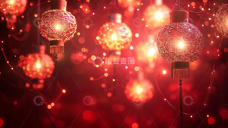 高清大图下载【趣麦麦图】红灯笼