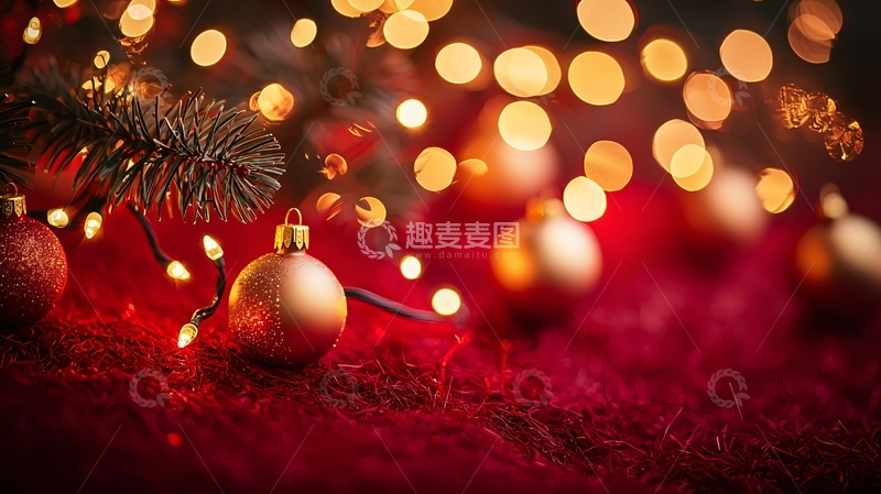 高清大图下载【趣麦麦图】圣诞节装饰