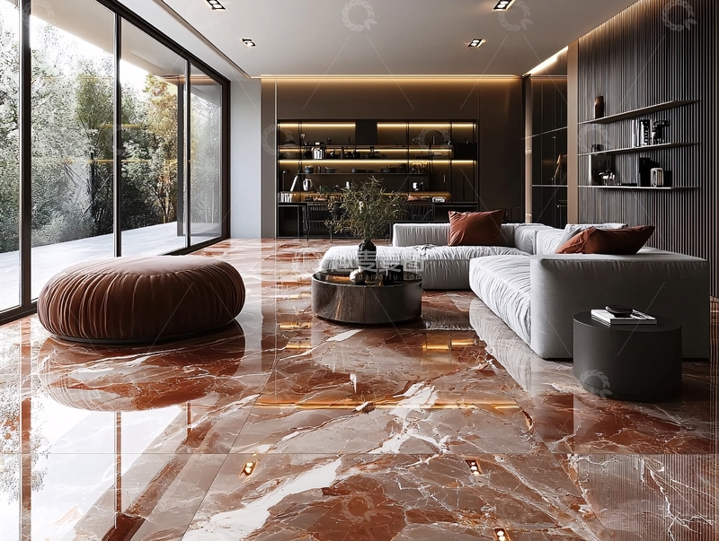 高清大图下载【趣麦麦图】现代极简客厅装修