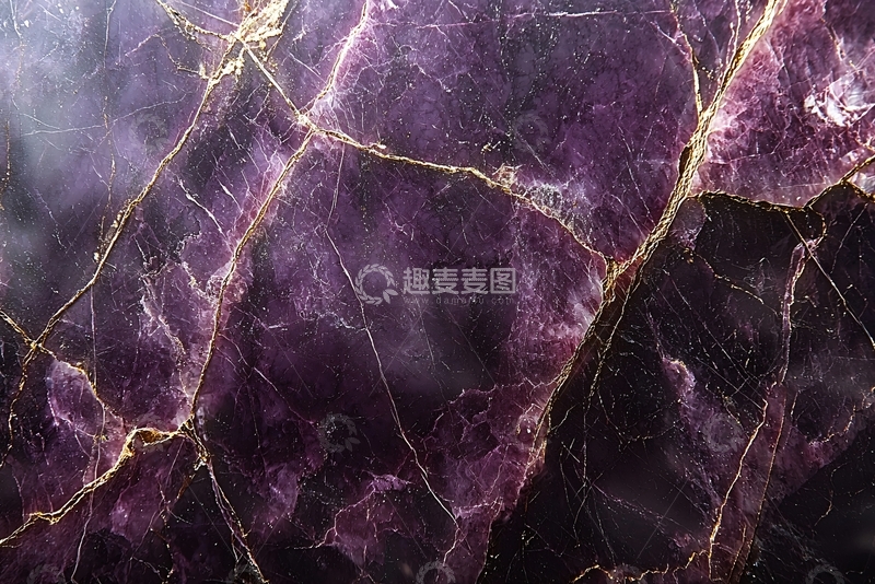 高清大图下载【趣麦麦图】紫色大理石纹理17