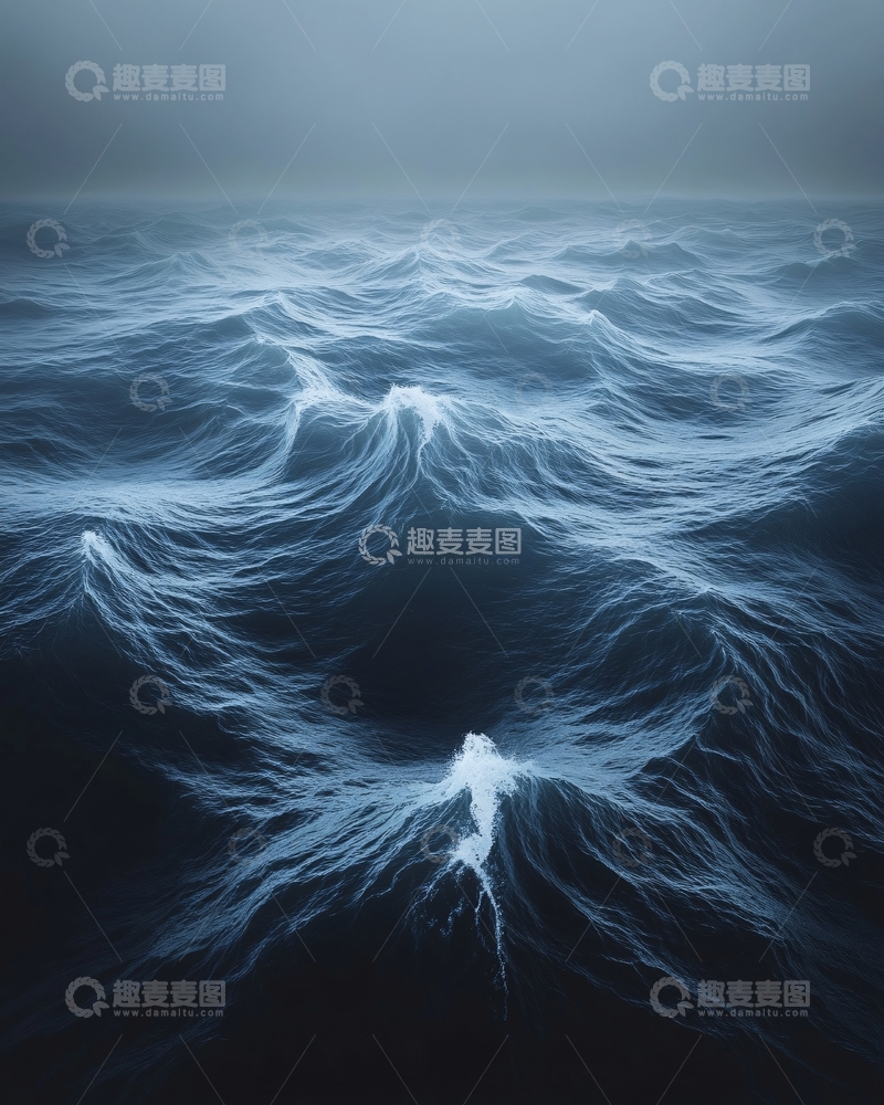 高清大图下载【趣麦麦图】深海暗涌波涛汹涌