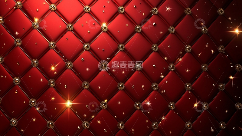 红色菱形纹理背景