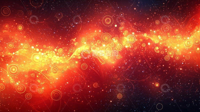 高清大图下载【趣麦麦图】火焰宇宙