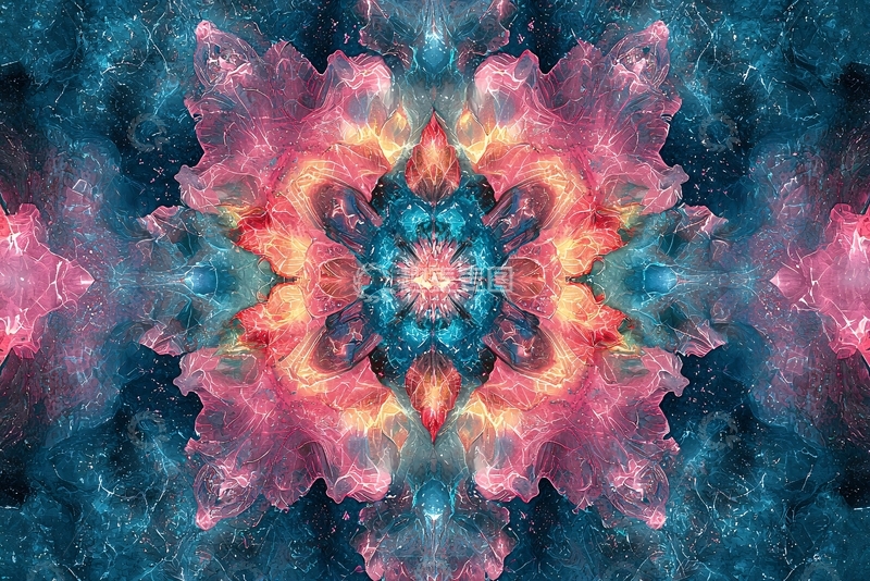 高清大图下载【趣麦麦图】宇宙花纹