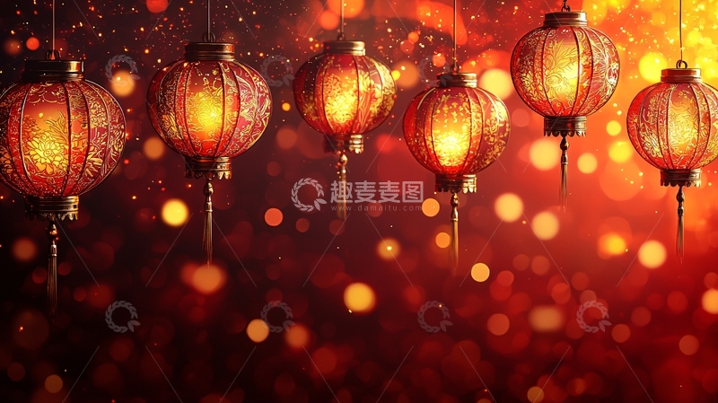 高清大图下载【趣麦麦图】红灯笼