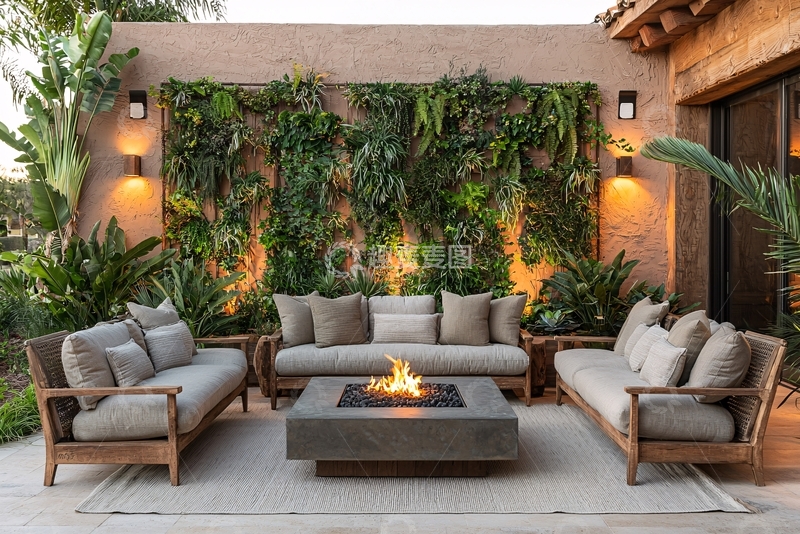 高清大图下载【趣麦麦图】户外休闲区