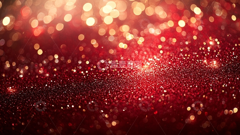 高清大图下载【趣麦麦图】红色闪光背景