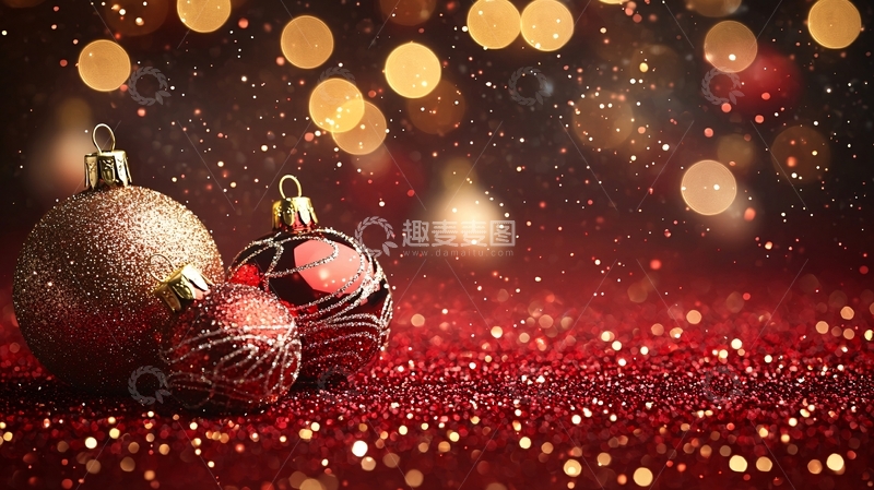 高清大图下载【趣麦麦图】圣诞节装饰