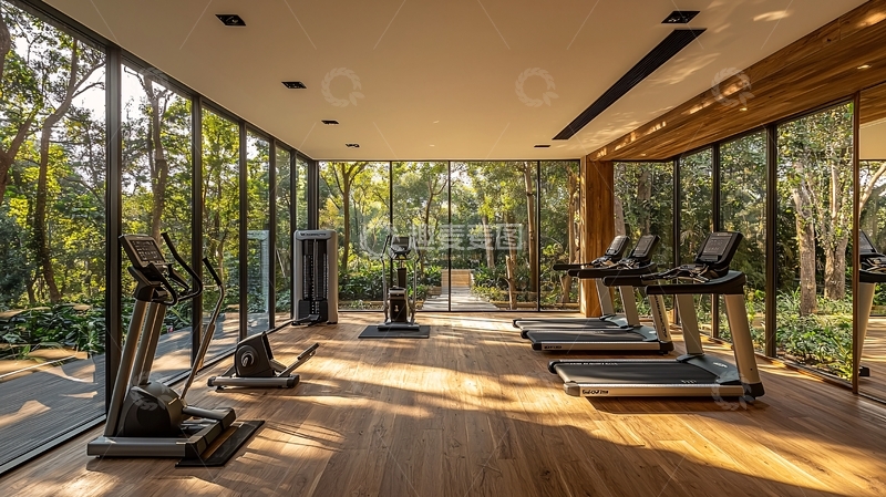 高清大图下载【趣麦麦图】高端健身房