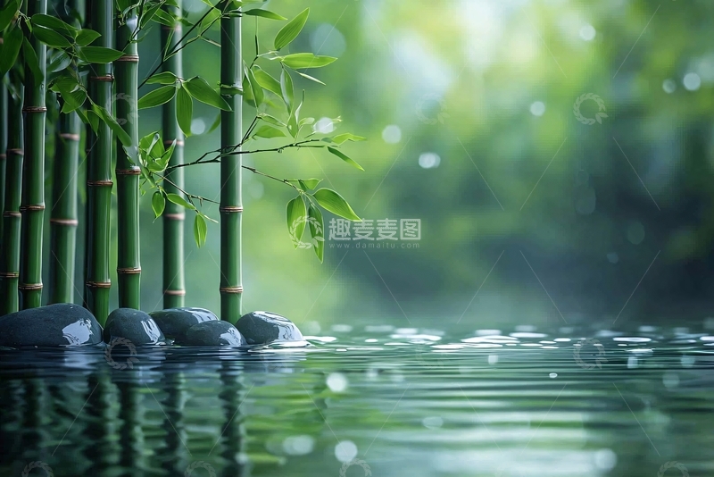 高清大图下载【趣麦麦图】竹林