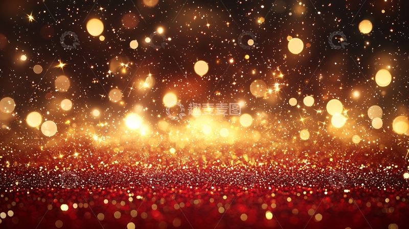 高清大图下载【趣麦麦图】金色闪光背景