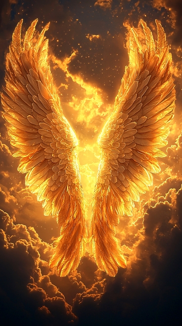 金色火焰翅膀