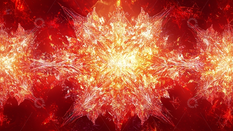 高清大图下载【趣麦麦图】火焰花纹