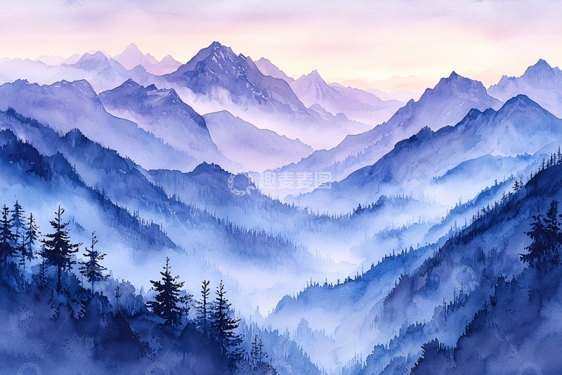 高清大图下载【趣麦麦图】水墨画