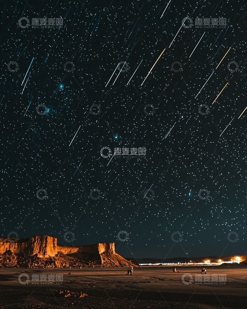 高清大图下载【趣麦麦图】流星雨