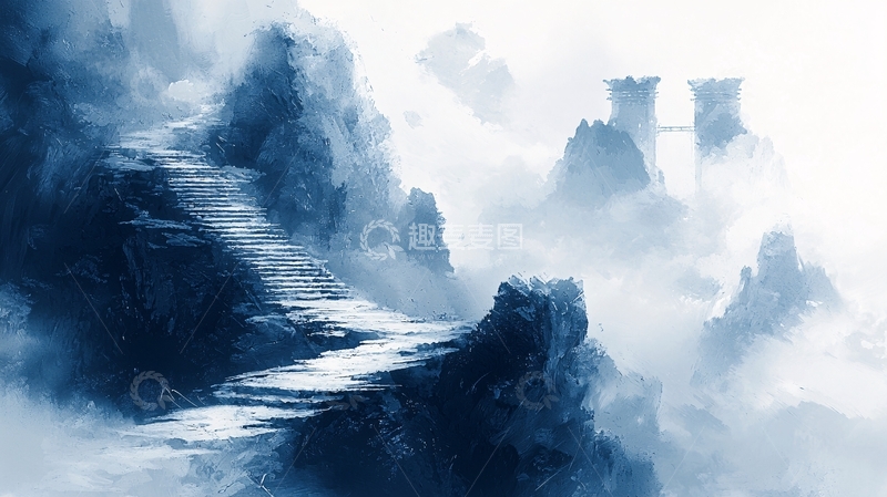 高清大图下载【趣麦麦图】云海仙境