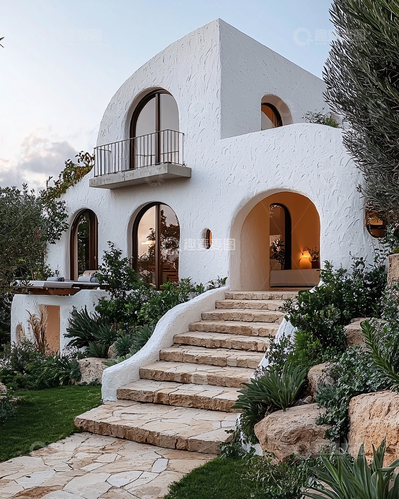 高清大图下载【趣麦麦图】白色建筑