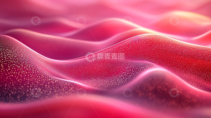 高清大图下载【趣麦麦图】粉色波浪纹理