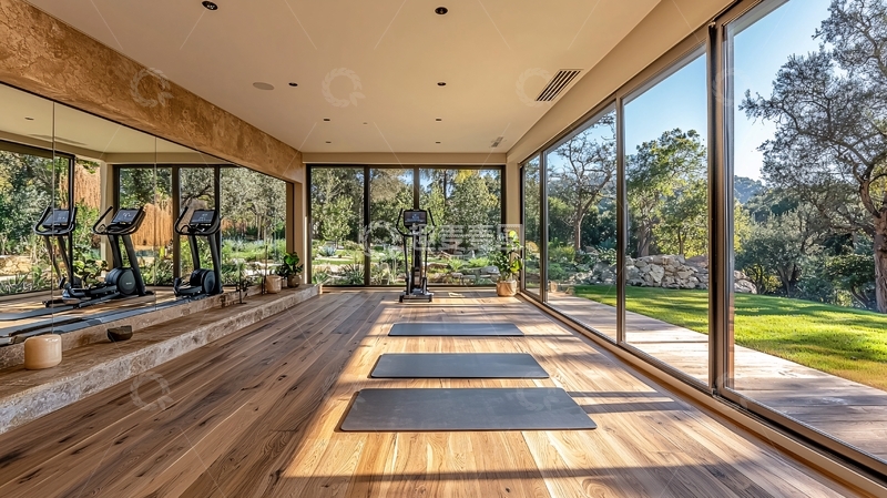 高清大图下载【趣麦麦图】高端私家健身房