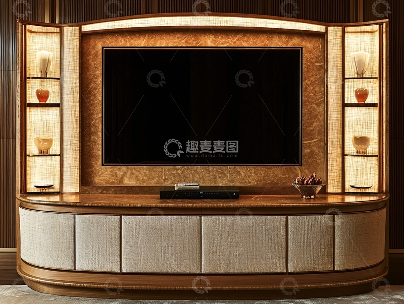 高清大图下载【趣麦麦图】高端电视柜