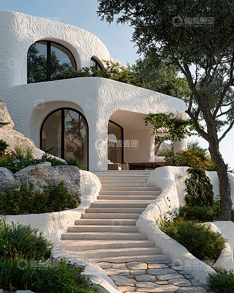 高清大图下载【趣麦麦图】白色建筑