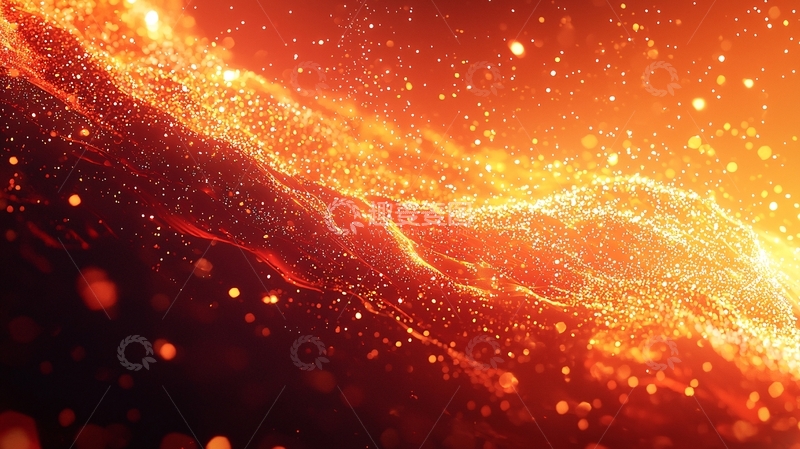 高清大图下载【趣麦麦图】火焰粒子流